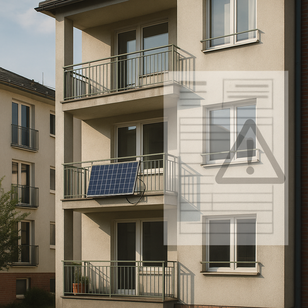 balkonkraftwerk nicht angemeldet strafe solarpaket
