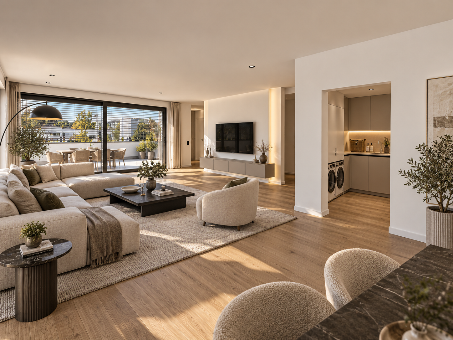 Penthouse möbliert