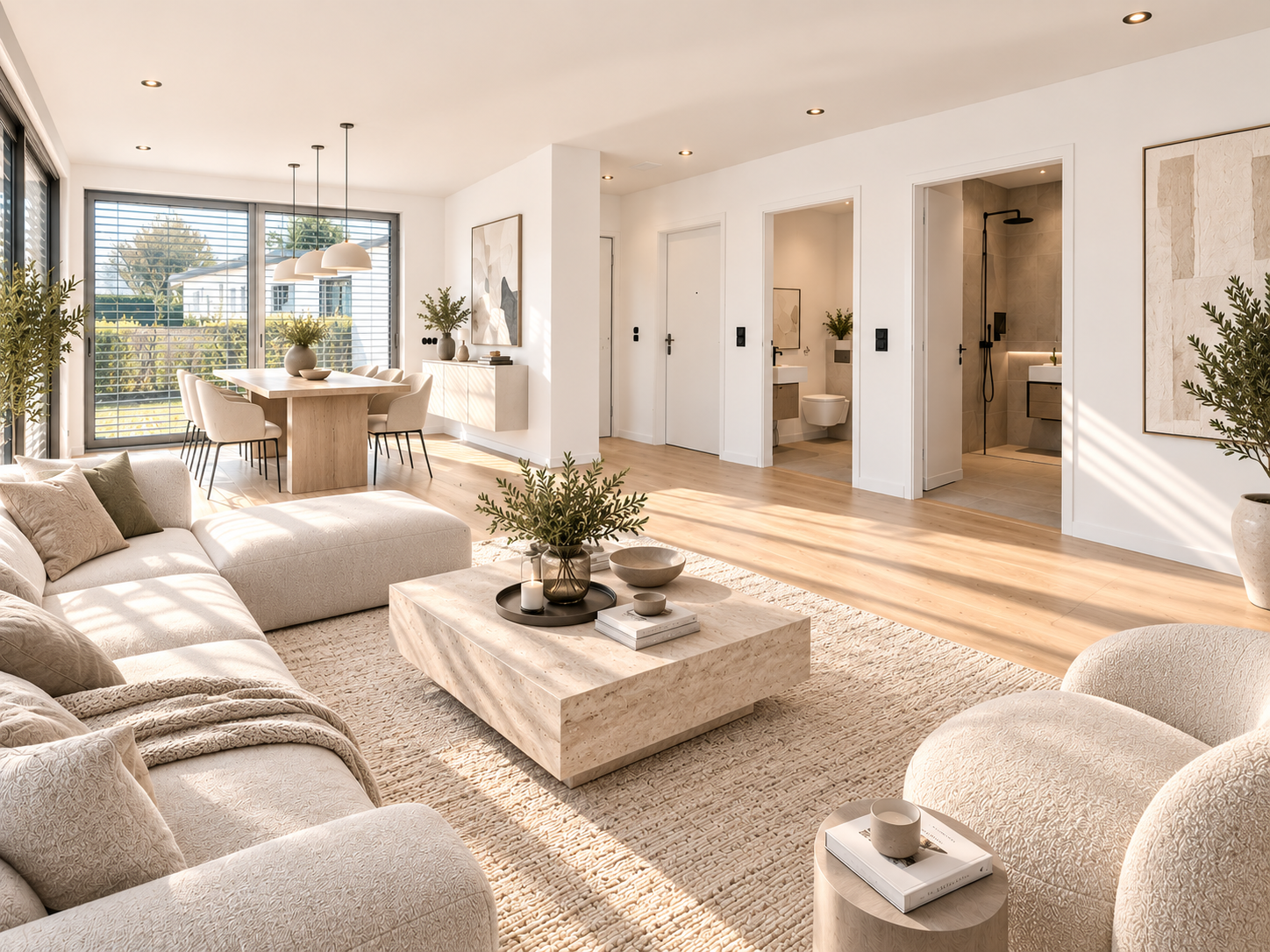 Wohnung 2 Ansicht 2 möbliert